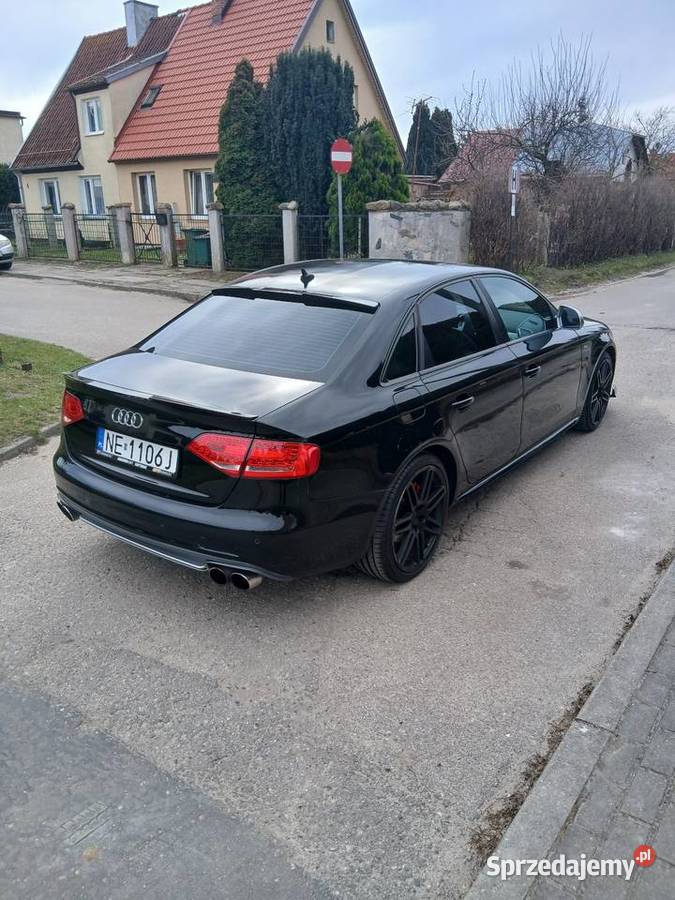 Audi A4 B8 18tsfi pełen SLine Czarne czujnik deszczu warmińsko-mazurskie sprzedam