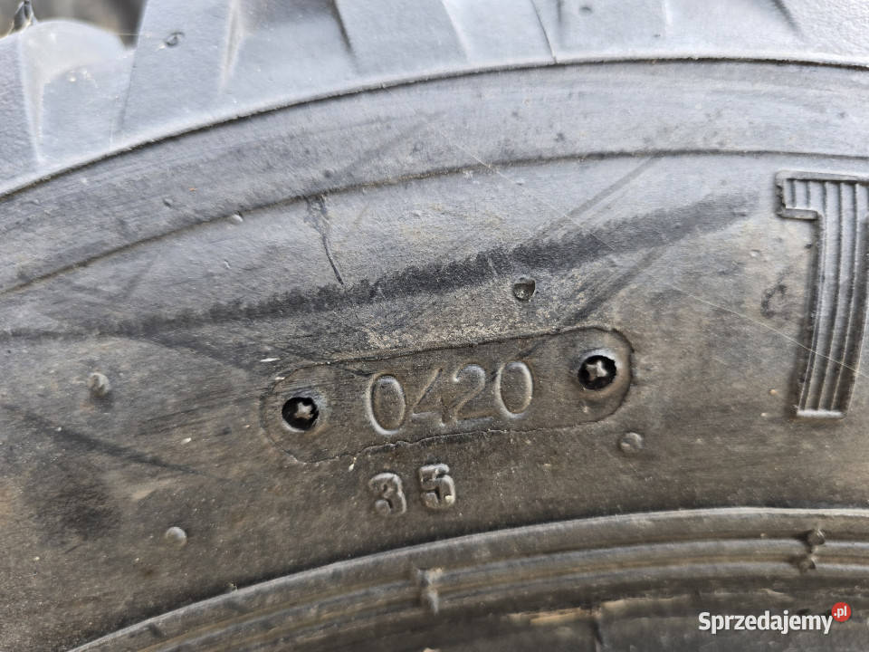 Opony NOWE 3405516 TRELLEBORG 2 sztuki Do maszyn budowlanych Baliki