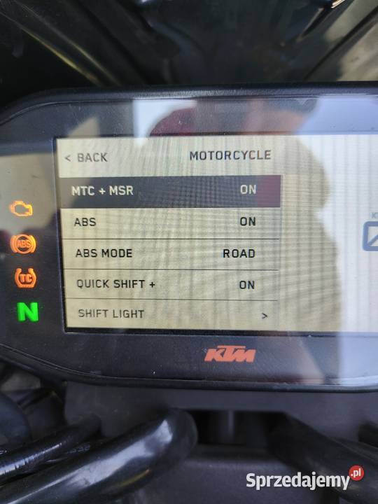 KTM Duke 790 ABS GPR Quikshifter 2019r 27000 Żarówka sprzedam