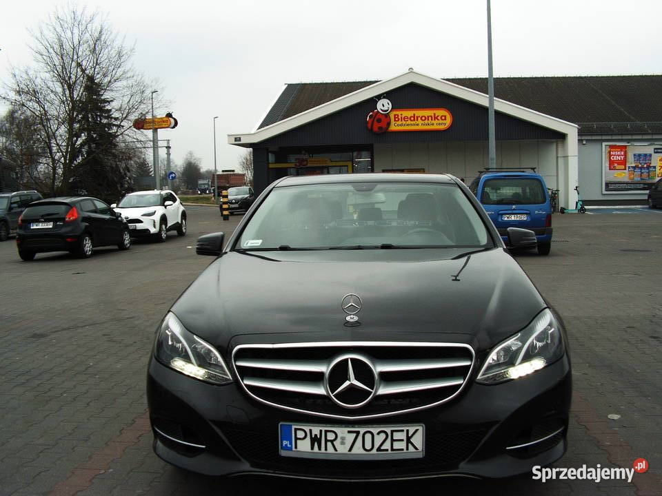Mercedes E 250 21 CDI 2014 r 4 Matic 204 skórzana tapicerka