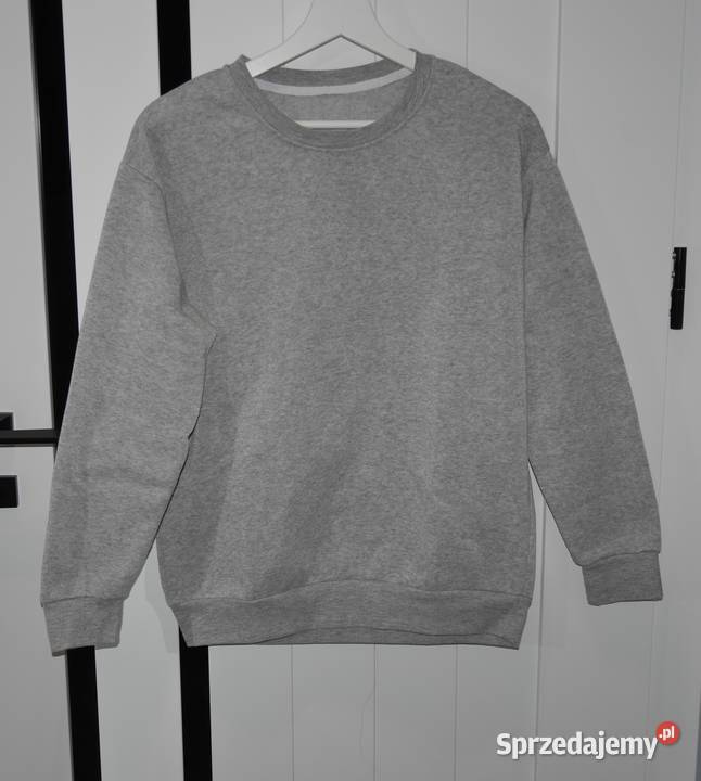 Shein fajna bluza szara gładka 36 S Pozostałe Wrocław
