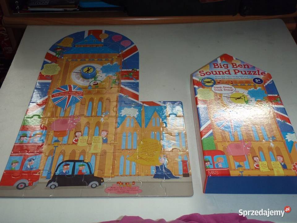 Big Ben Sound Puzzle 54 el Ding Dong 5 lat sprzedam