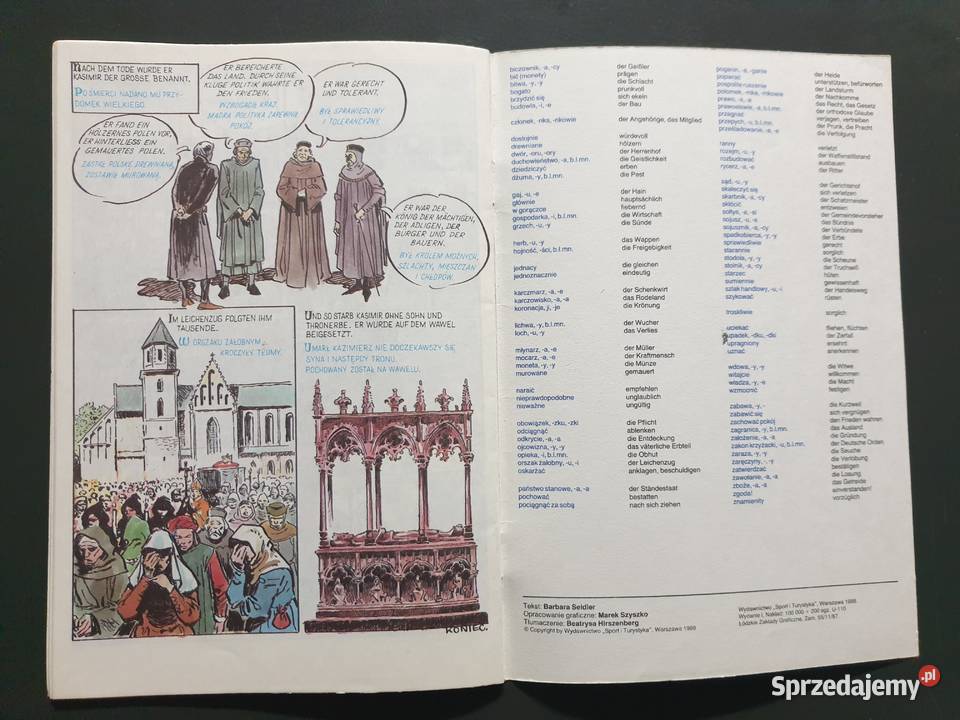 Kazimierz Wielki Kasimir der Grosse komiks Komiksy Gdynia