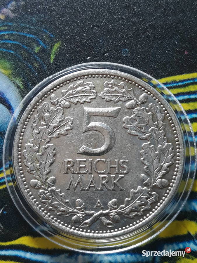 5 Marek Weimar 1925 r men A Rycerz rzadkość Konin