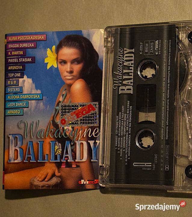 Wakacyjne Ballady składak muzyczny z roku 1996 Kultura i Rozrywka Chełmno