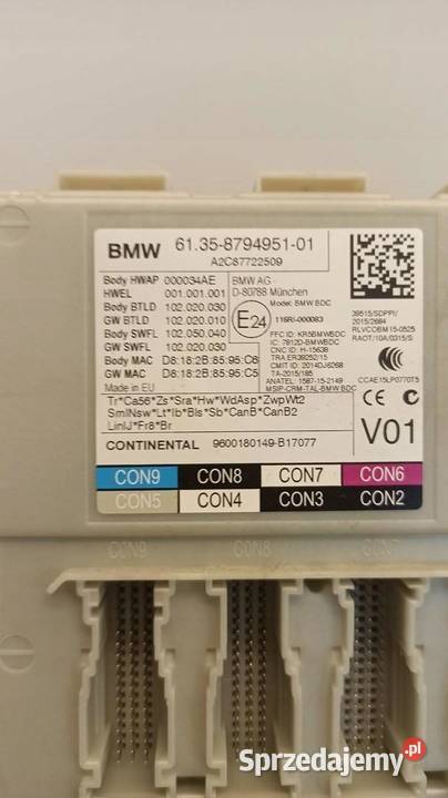 BMW 7 G11 MODUŁ BDC 8794951 Komputery dolnośląskie sprzedam