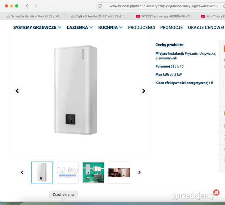 Bojler nie używany sprzedam Grodziec