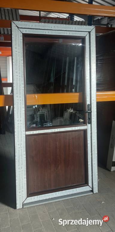 DRZWI Kacprzak 90x210 Drzwi ZEWNĘTRZNE PCV