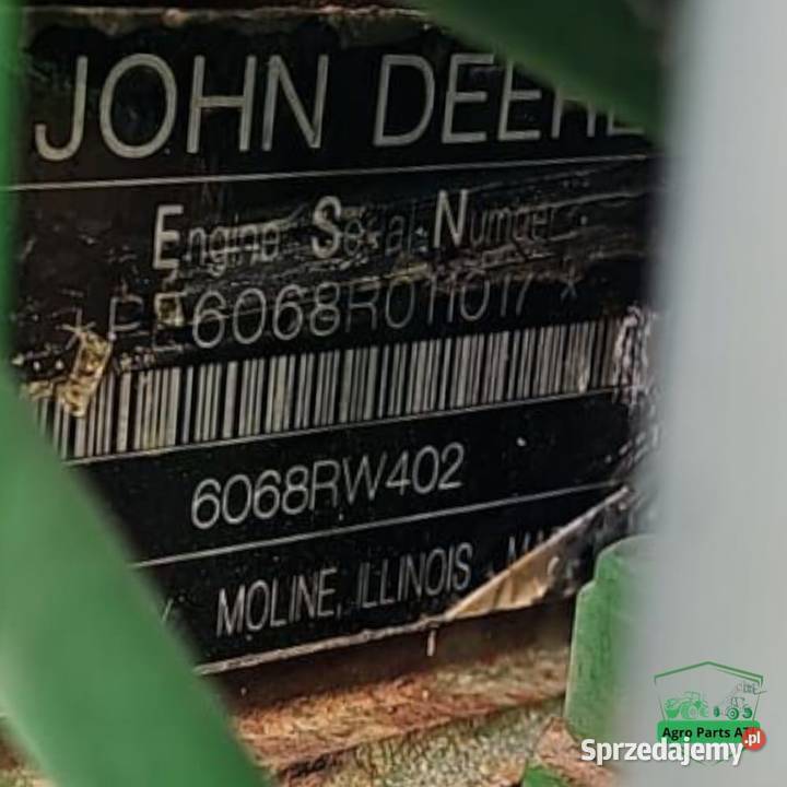 Silnik JD 6068RW402 PowerTech John Deere 7215R Ciechanowiec
