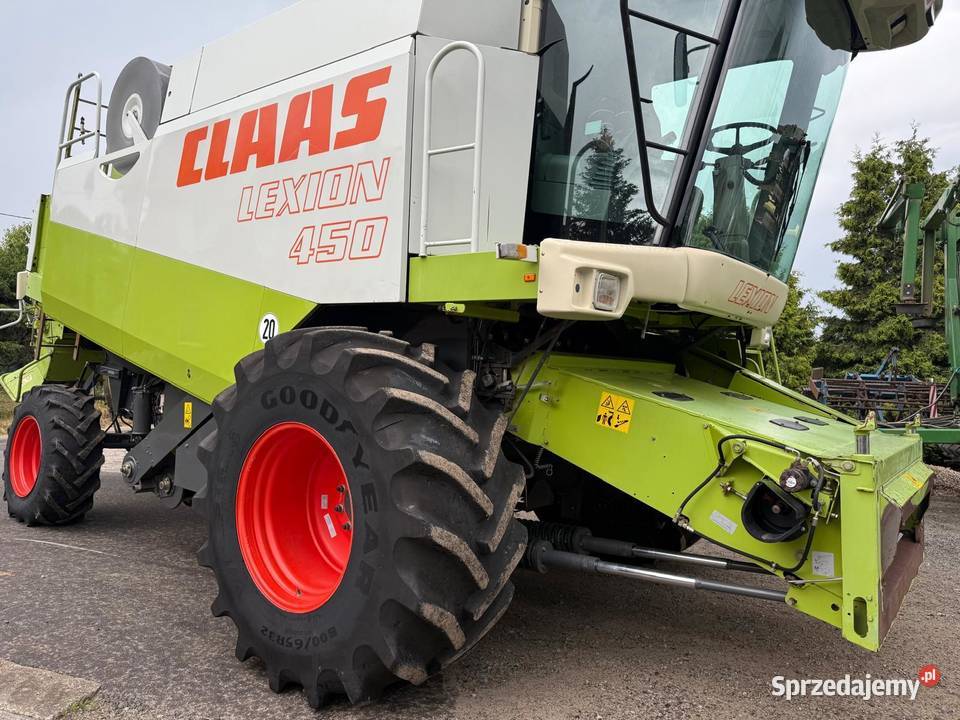 Kombajn zbożowy Claas Lexion 450 nieuszkodzony Nowa Ruda