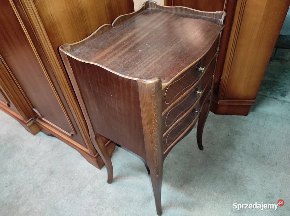 Komoda stylowa z lustrem do korytarza konsola Sypniewo