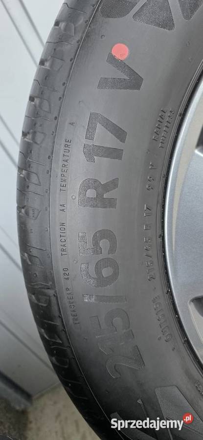 Oryginalne koła Nissan Qashqai R17Opony letnie Jelcz-Laskowice