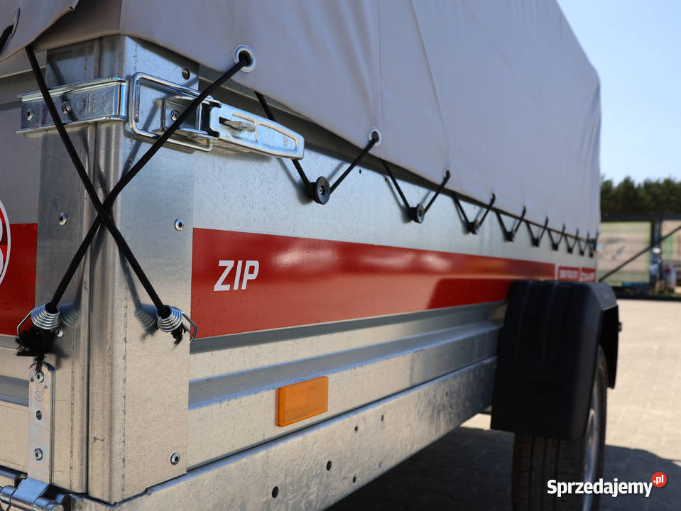 Przyczepka TEMARED ZIP 2612 plandeka stelaż 80 dolnośląskie sprzedam