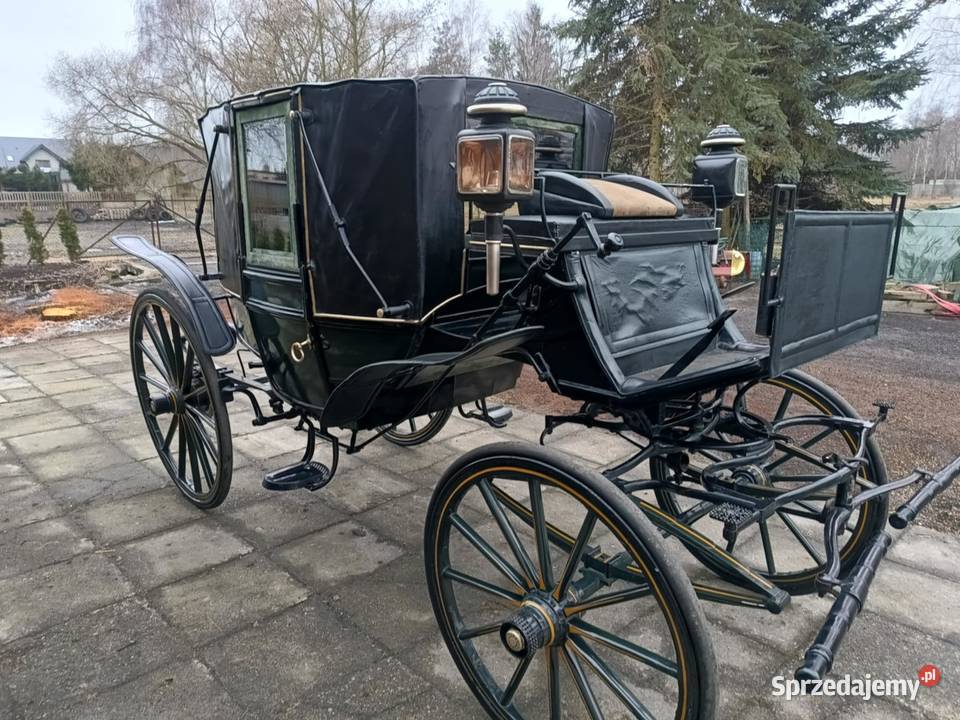 Powóz Konny Lando Bryczka Landauer Kareta Konie Dobroń sprzedam