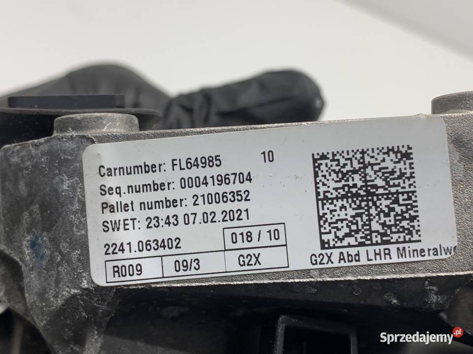 LUSTERKO PRAWY BMW G21 Kombi Mineral White podkarpackie