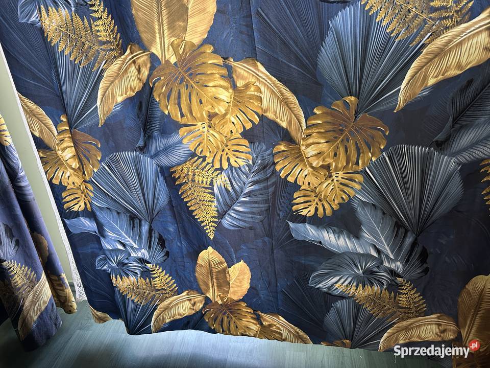 Tkanina na zasłony monstera Firany Witex 160x220 Łódź