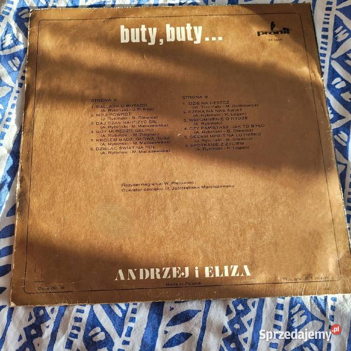 Andrzej i Eliza Czas relaksu płyta w stanie Chełmno
