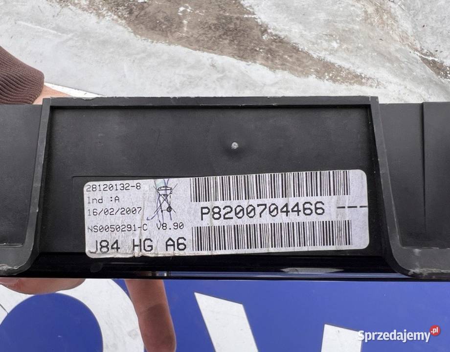 Licznik Renault Scenic II nawigacja navi Kielce