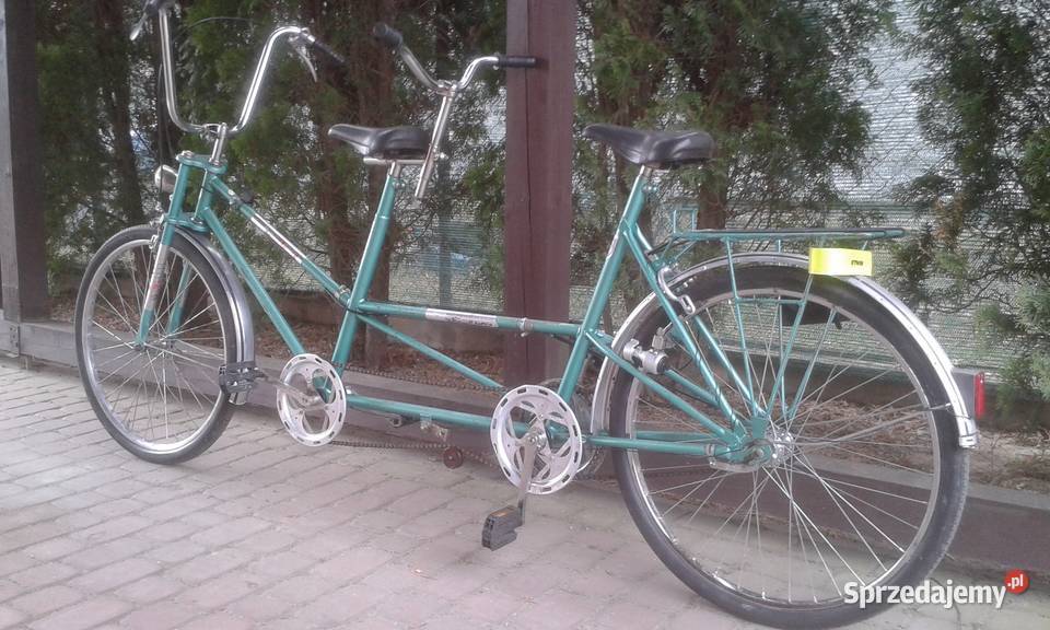 Rower tandem IFA z NRD zabytek Pułtusk