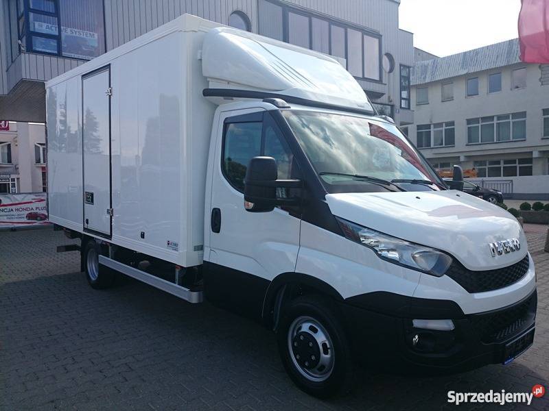 IVECO DAILY 35150 KONTENER Z WINDĄ FABRYCZNIE tempomat Samochody dostawcze Suchy Las