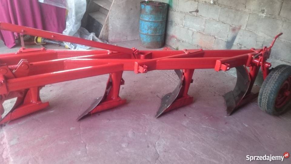 Pług unia Grudziądz 4 skibowy zagonowy pomorskie