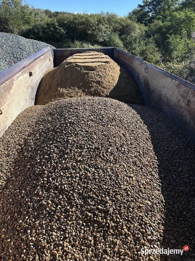 Materiały budowlane Kruszywo Kliniec Tłuczeń Budowa Kobierzyce sprzedam