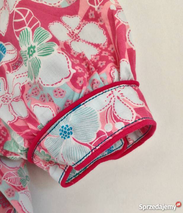 Piękna letnia tunika M 38 L 40 kwiaty wzór zachodniopomorskie Szczecin