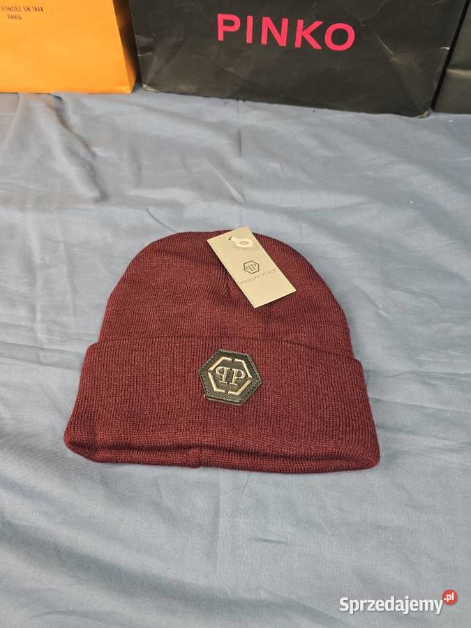 Czapki zimowe Ralph plein Boss damskie meskie