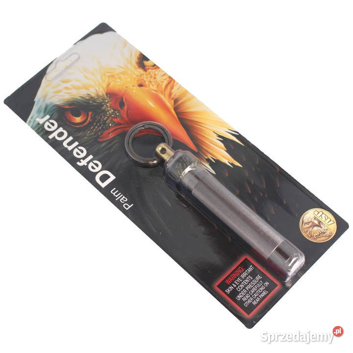 Kubotan z gazem OC ASP Palm Defender 45 Pewter Akcesoria, narzędzia i noże Warszawa