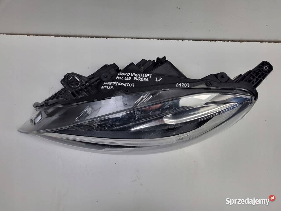 LAMPA LEWA Volvo V40 LIFT PRZEDNIA lewy przód Lampy przednie Rudka