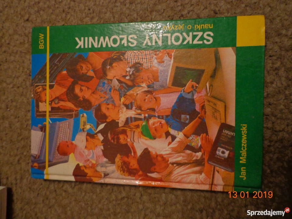 Szkolny słownik nauki o języku Jan Malczewski Łódź