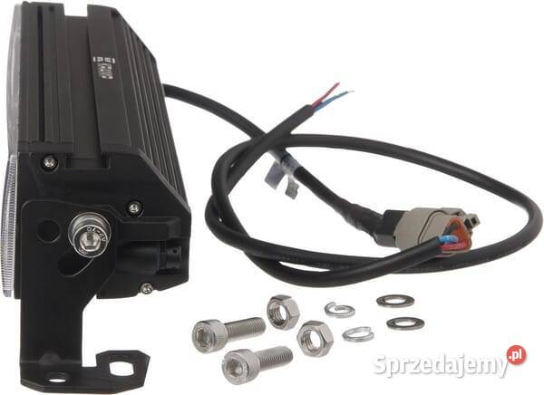 Lampa robocza długa LED 120W 6500lm prostokątna Kamionna