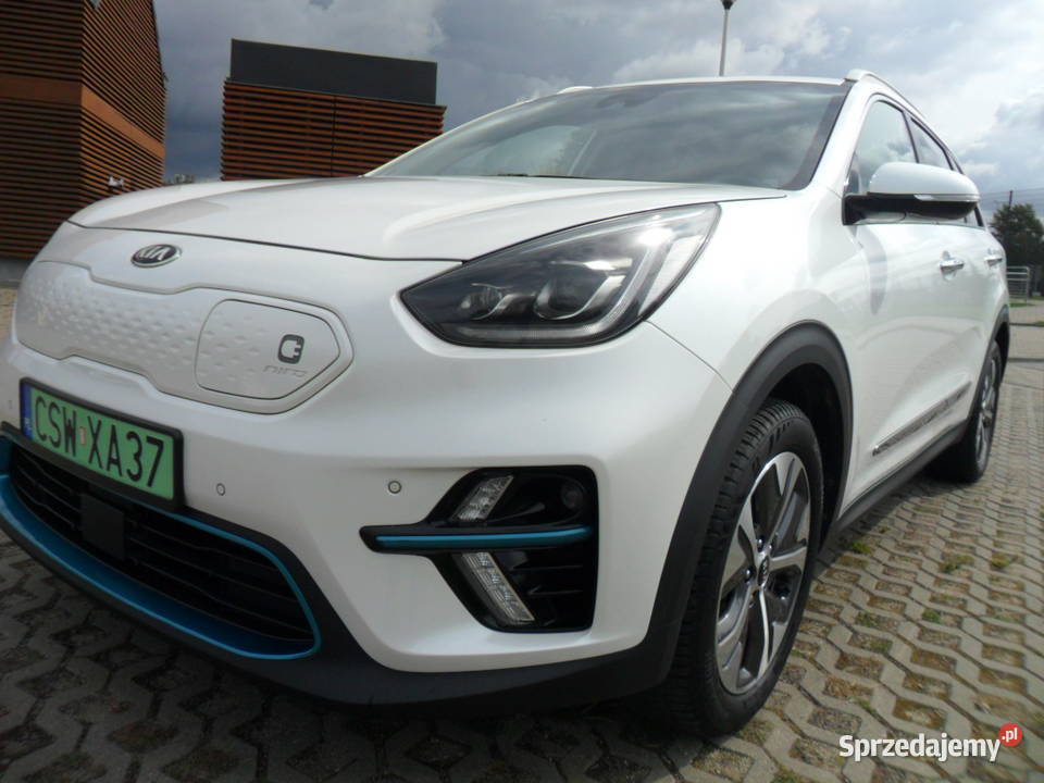 Kia eNIRO kWh L elektryczny zasięg 450500 biały Grudziądz