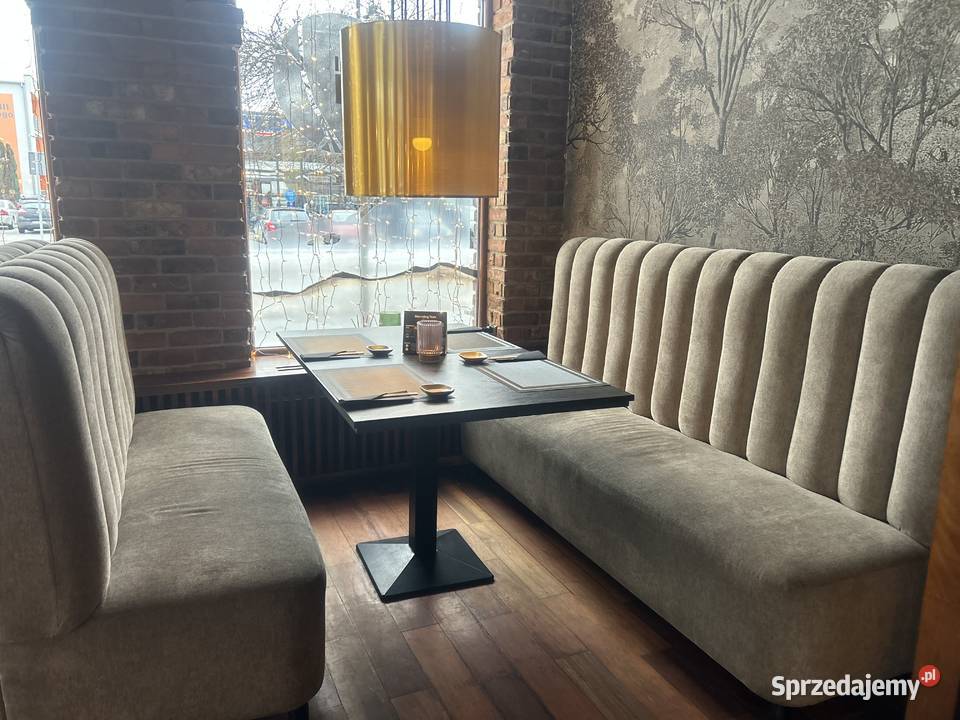 Loże barowe kanapy sofy do klubu restauracji Gastronomia podlaskie Białystok sprzedam