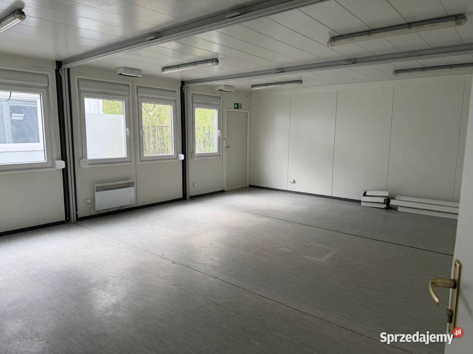Kontenery modułowe zestaw 24 ok360 m biura Katowice