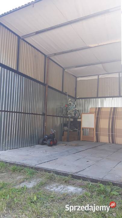 Garaż blaszany na placu 15 m2 Gotowy Zambrów sprzedam