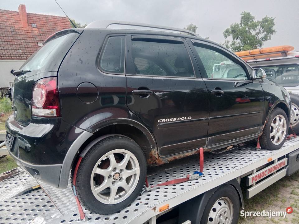 VW polo cross zderzak fotel czesci Dębno