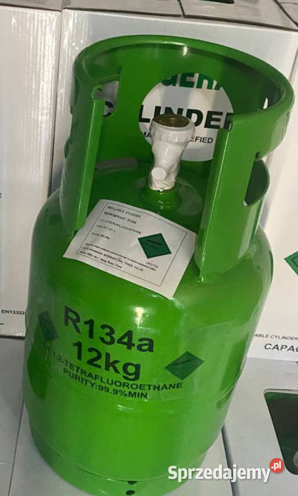 Czynniki chłodnicze freon gaz R134a 1234YF R410a Warszawa
