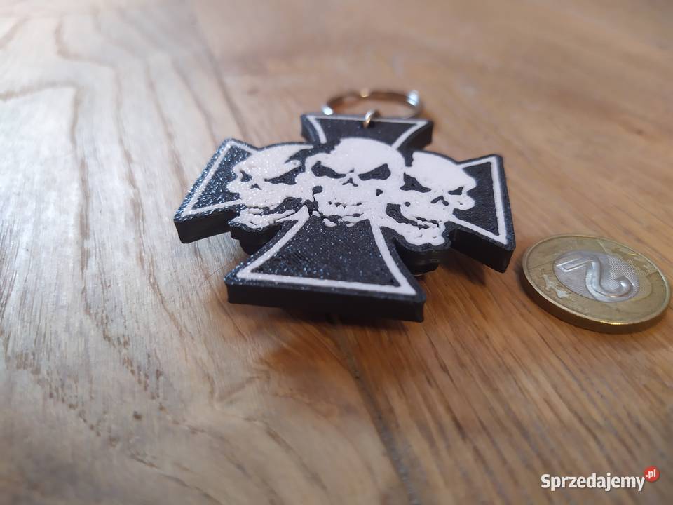 Breloczek bryloczek do kluczy Krzyż Żelazny Stalowa Wola