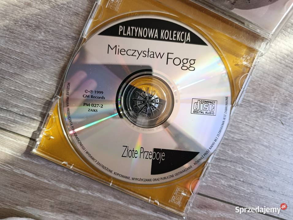 Mieczysław Fogg złote przeboje platynowa Poznań sprzedam