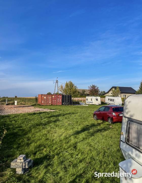 Przestronny plac kempingowy parking 3000m2 Mikołajew