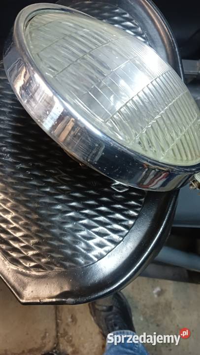 M72 URAL 62 LAMPA Z RAMKA STAN 1234km Sucha Beskidzka