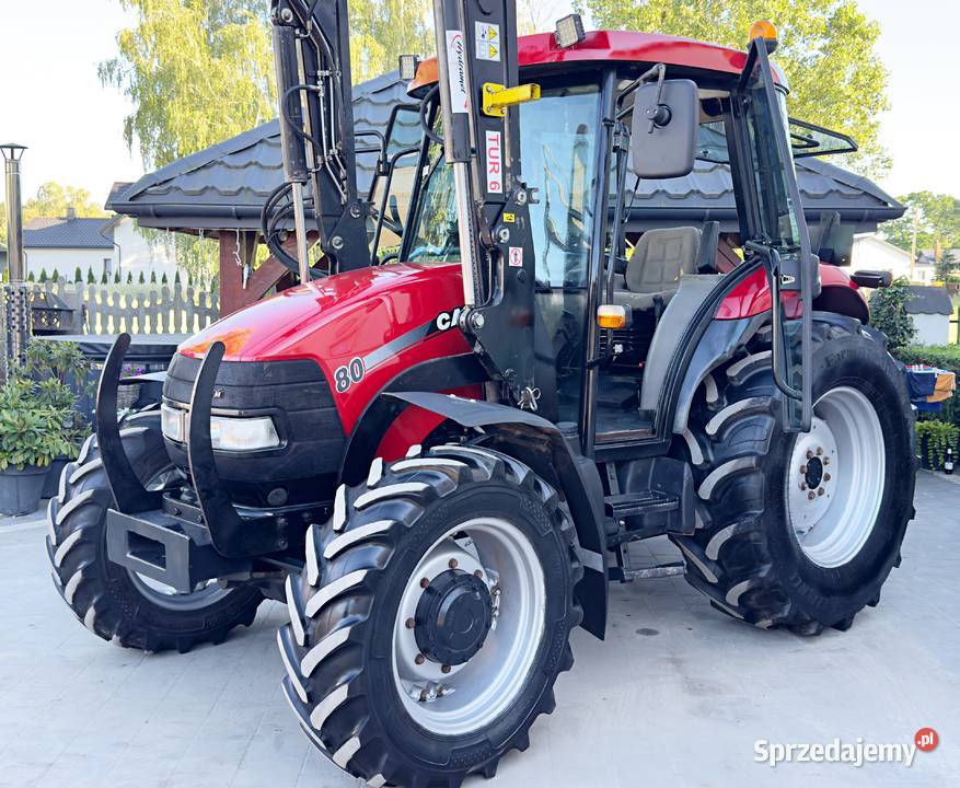 Ciągnik CASE JX80 TUR 1wł 2008r Krajowy NOWE