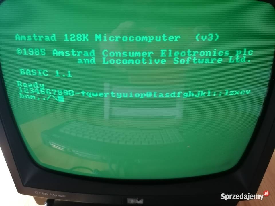Sprzedam 2 x Amstrad CPC 6128 z unikatową Baranów sprzedam