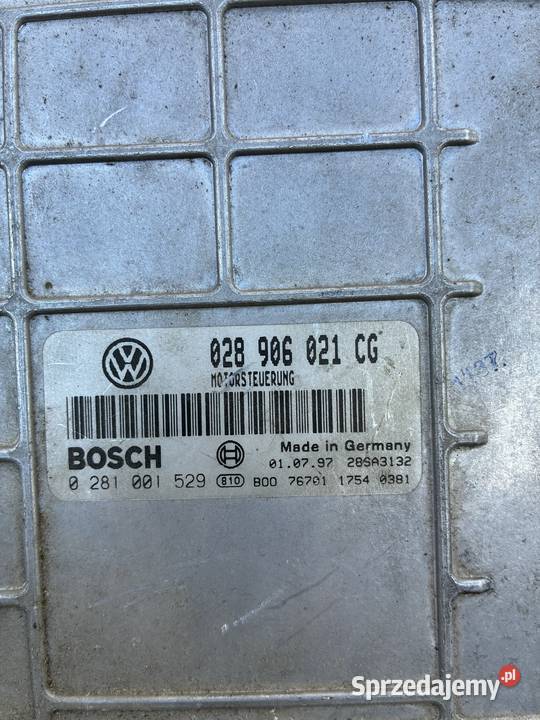 Komputer Sterownik Silnika Volkswagen Sharan MK1 Wisznice