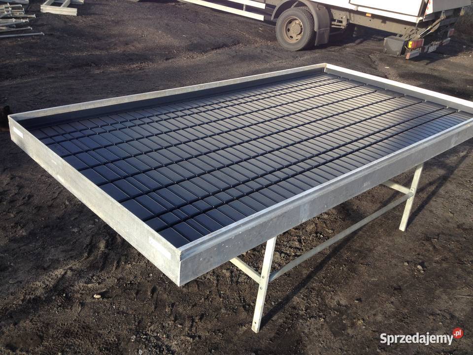 Stoły zalewowe do kwiatów 3m wystawowy stół do Śmigiel