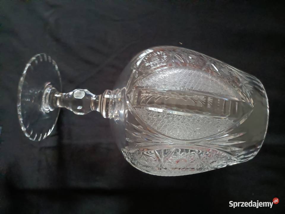 Piękne kryształowe kielichy wazony Porcelana i szkło Gliwice sprzedam