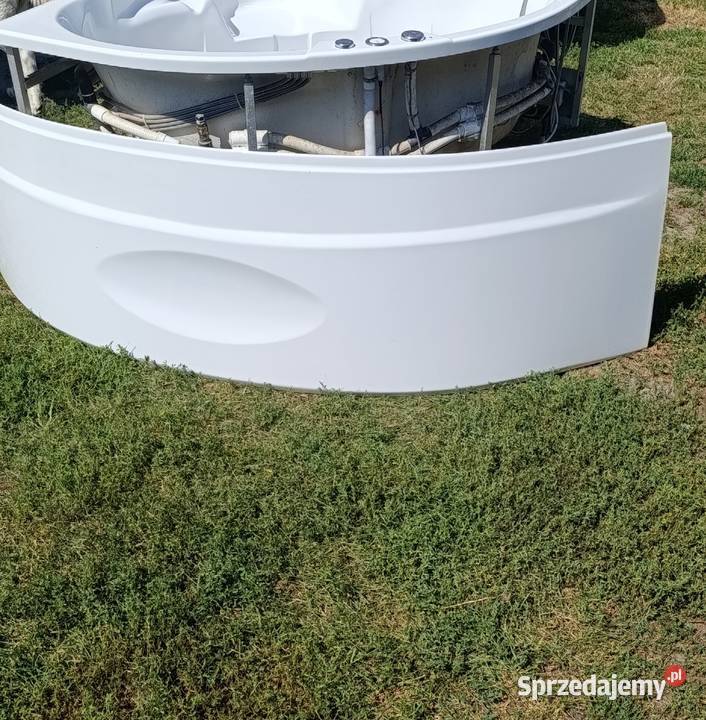 Wanna narożna POOLSPA z hydromasażem 142x142 Góra Kalwaria