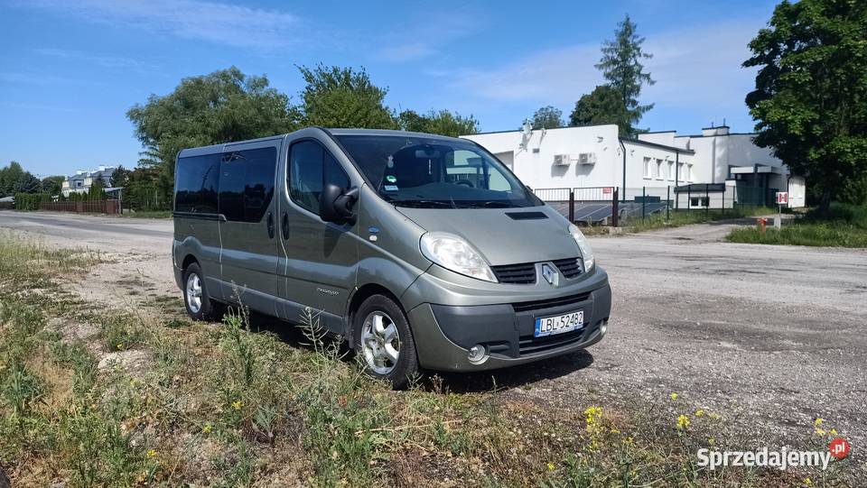 Renault Trafic LONG 9 osobowy KLIMA przód tył lubelskie Zamość