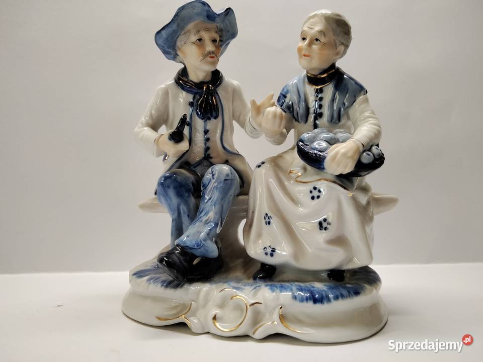 Figura porcelana szkliwiona stan idealny Gniezno